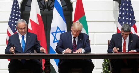 İsrail’in BAE ve Bahreyn ile kirli anlaşması Beyaz Saray’da imzalandı