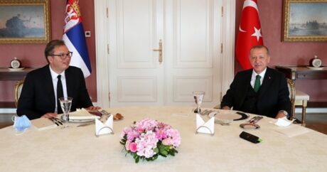 Cumhurbaşkanı Erdoğan, Sırbistan Cumhurbaşkanı Vucic’i kabul etti