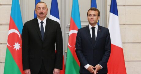 Macron Aliyev`i aradı