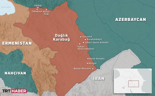 Azerbaycan Ermenistan’a ait 400’den fazla hedefi ateş altına aldı