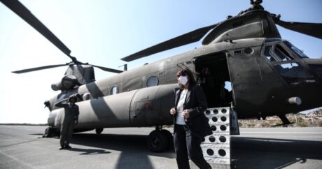 Yunan Cumhurbaşkanı’ndan askeri helikopterli Meis provokasyonu