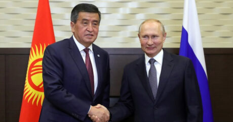 Kırgızistan ve Rusya liderleri Soçi’de bir araya geldi