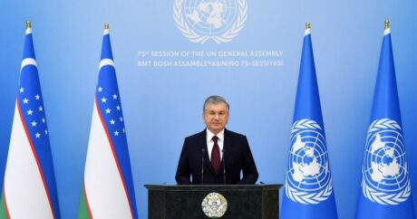 Özbekistan Cumhurbaşkanı Mirziyoyev BM Genel Kurulu’na ilk kez Özbekçe hitap etti