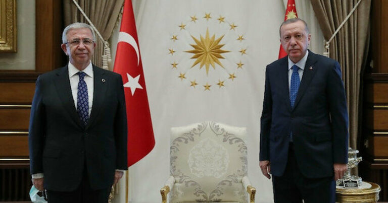 Beştepe’de önemli görüşme! Cumhurbaşkanı Erdoğan Mansur Yavaş’ı kabul etti