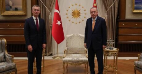 Cumhurbaşkanı Erdoğan, Stoltenberg’i kabul etti