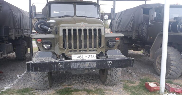 Ermenistan ordusunun bırakıp kaçtığı askeri araç ve teçhizatların görüntüleri