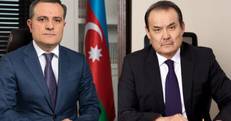 Azerbaycan Dışişleri Bakanı Bayramov`la Türk Keneşi Genel Sekreteri Amreyev telefonda görüştü