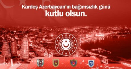 MSB’den Azerbaycan’a tebrik: “Tek Millet İki Devlet olarak ilelebet payidar kalacağız!”