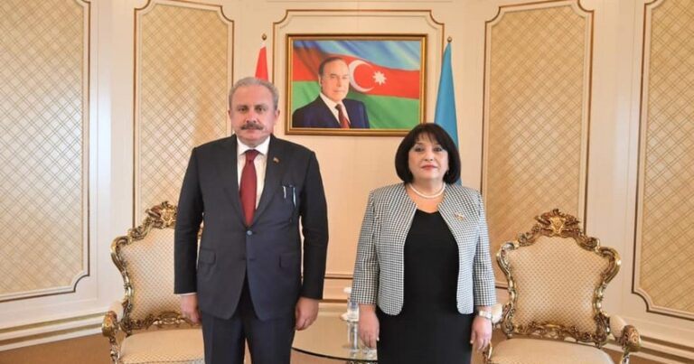 Azerbaycan Milli Meclis Başkanı Gafarova’dan TBMM Başkanı Şentop’a taziye telefonu