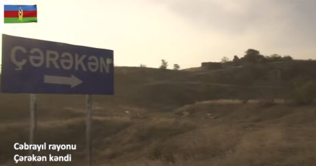Cebrail`in Ermeni işgalinden kurtarılan Çereken köyünün görüntüleri