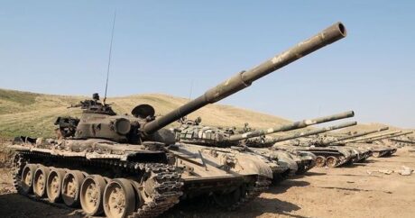 Azerbaycan’ın Ermenistan ordusundan ele geçirdiği askeri araçların görüntüleri