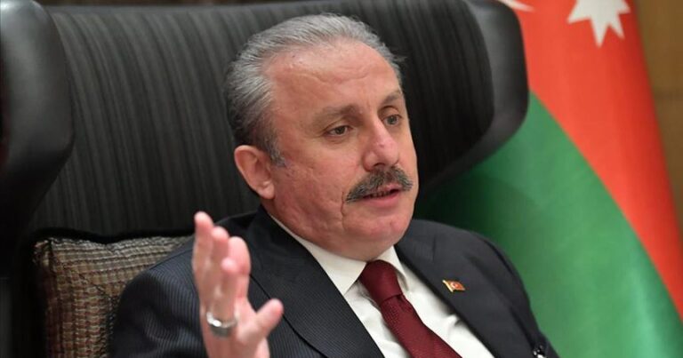 “AGİT Minsk Grubu eş başkanı ülkeler, Ermenistan’a silah bağışı yapıyor” – TBMM Başkanı Şentop
