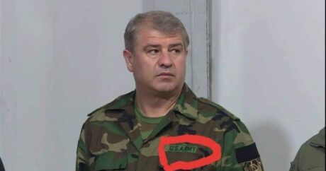 Karabağ`ın sözde Ulusal Güvenlik Servisi Şefi, ABD üniforması giydi: Üniforma bile bulamıyorlar