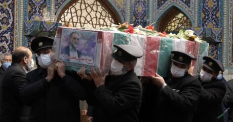 Uğradığı suikast sonucu ölen Fahrizade, Tahran’da toprağa verildi