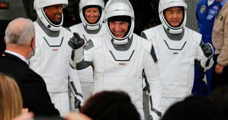 4 astronot Uluslararası Uzay İstasyonu’na gönderildi