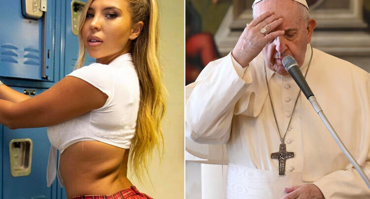 Papa seksi modele ‘like’ attı, ortalık karıştı