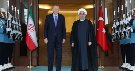 Cumhurbaşkanı Erdoğan, Ruhani ile Dağlık Karabağ’ı görüştü
