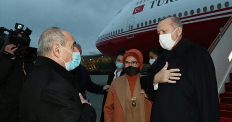 Cumhurbaşkanı Recep Tayyip Erdoğan Bakü’de