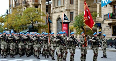 Türk askeri Bakü sokaklarını inletti: Azerbaycan, zafer törenine hazırlanıyor