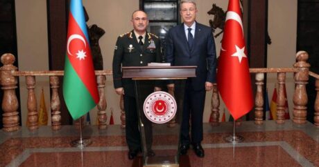 Bakan Akar, Azerbaycan Savunma Bakan Yardımcısı’nı kabul etti