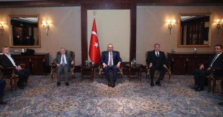 Akar ve Çavuşoğlu, Kırım Tatar temsilcileriyle görüştü