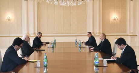 Cumhurbaşkanı Aliyev, İran Dışişleri Bakanı Zarif’i kabul etti: “Sadece dost ülkelerle ortaklık yapacağız”