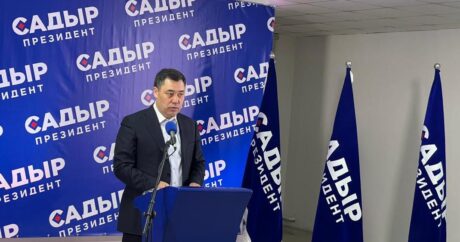 Kırgızistan’daki cumhurbaşkanlığı seçimini kazanan Caparov: “Eski iktidarların hatalarını yapmayacağız”