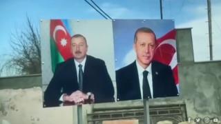 Aliyev’in Şuşa gezisinde Türk bayrağı ve Erdoğan detayı: “İki kardeş”