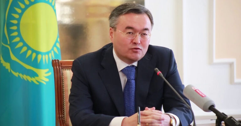 Kazakistan Dışişleri Bakanı: “Türk dili konuşan ülkelerle ilişkilerin geliştirilmesine büyük önem veriyoruz”