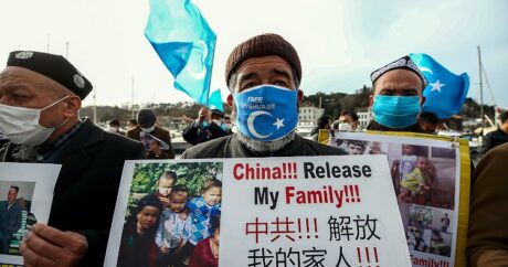 Uygur Türkleri, Çin konsolosluğu önündeki eylemlerini sürdürüyor
