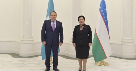 Özbekistan Senato Başkanı Narbayeva, Türk Konseyi Genel Sekreteri Amreyev ile görüştü