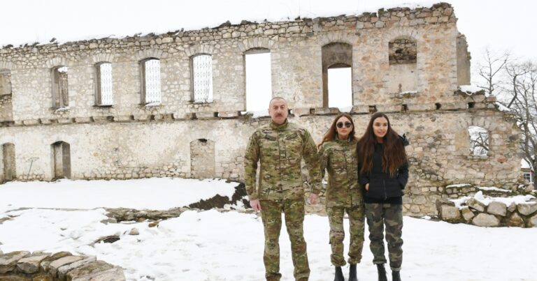 Cumhurbaşkanı Aliyev, Ermenistan işgalinden kurtarılan Fuzuli ve Hocavend’i ziyaret etti