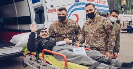 İkinci Karabağ Savaşı`nda yaralanan 27 Azerbaycanlı gazi, tedavi için Türkiye’ye gönderildi