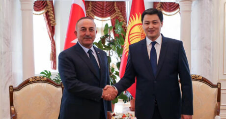 Dışişleri Bakanı Çavuşoğlu, Kırgızistan Başbakanı Maripov’la görüştü