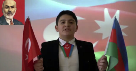 Azerbaycanlı öğrencilerden muhteşem İstiklal Marşı yorumu!