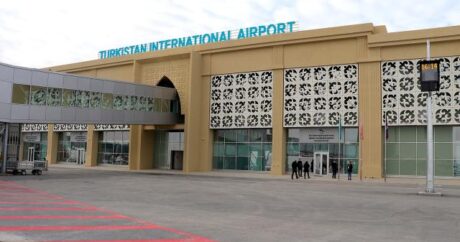 Türkistan’dan ilk uluslararası uçuş Türkiye’ye yapıldı