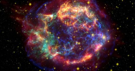 Güneşin sekiz katı büyüklükte süpernova keşfi!