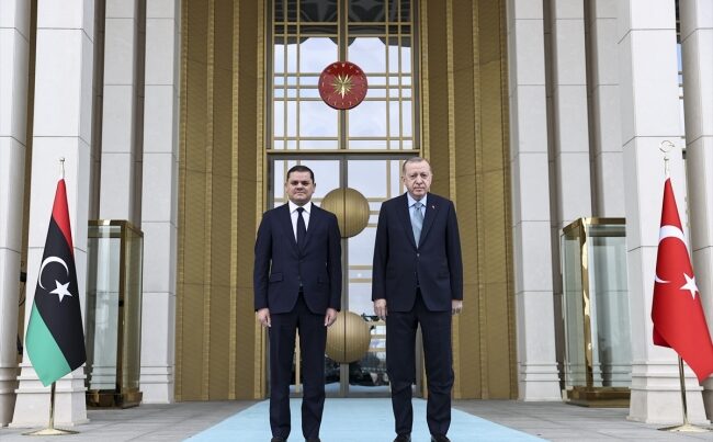 Libya Milli Birlik Hükümeti Başbakanı Dibeybe Türkiye’de
