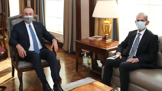 Dışişleri Bakanı Çavuşoğlu Irak Türkmen Cephesi Başkanı ile görüştü
