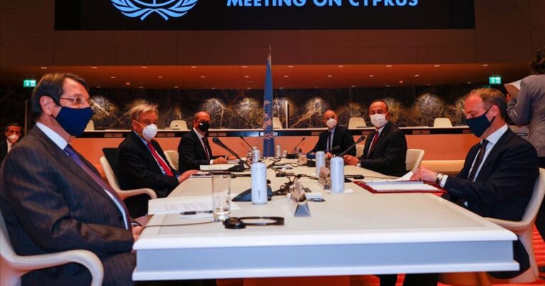 5+1 gayriresmi Kıbrıs konferansı ikinci gününde Cenevre’de devam ediyor