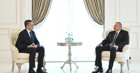 Cumhurbaşkanı Aliyev Bakan Selçuk`u kabul etti: “Türkiye’nin desteğini umuyoruz”