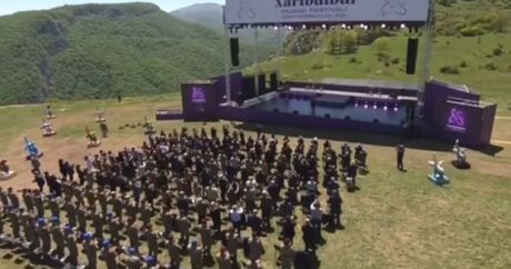 CANLI: Şuşa`da Harıbülbül Müzik Festivali açılış töreni