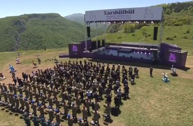 CANLI: Şuşa`da Harıbülbül Müzik Festivali açılış töreni