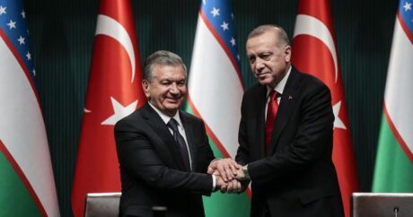 Cumhurbaşkanı Erdoğan Özbek mevkidaşı ile görüştü