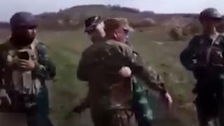 Ermenistan askerlerinin provokasyon girişimi kamerada