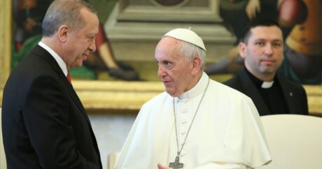 Cumhurbaşkanı Erdoğan, Papa ile Filistin’i görüştü