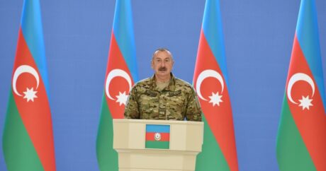 “Ermenistan`ı kimin desteklediğini iyi biliyoruz” – İlham Aliyev