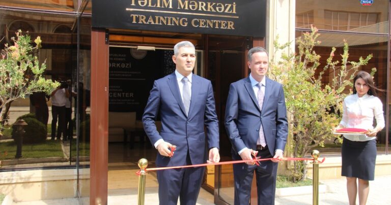 TİKA tarafından tadilatı yapılan Azerbaycan Devlet Göç Hizmeti Eğitim Merkezi’nin açılış töreni gerçekleştirildi