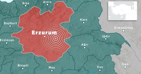 Erzurum’da 5,1 büyüklüğünde deprem