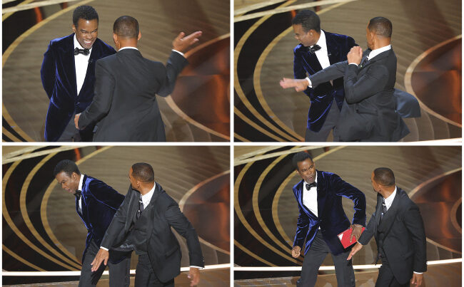 Will Smith Oscar töreninde Chris Rock’ı tokatladı